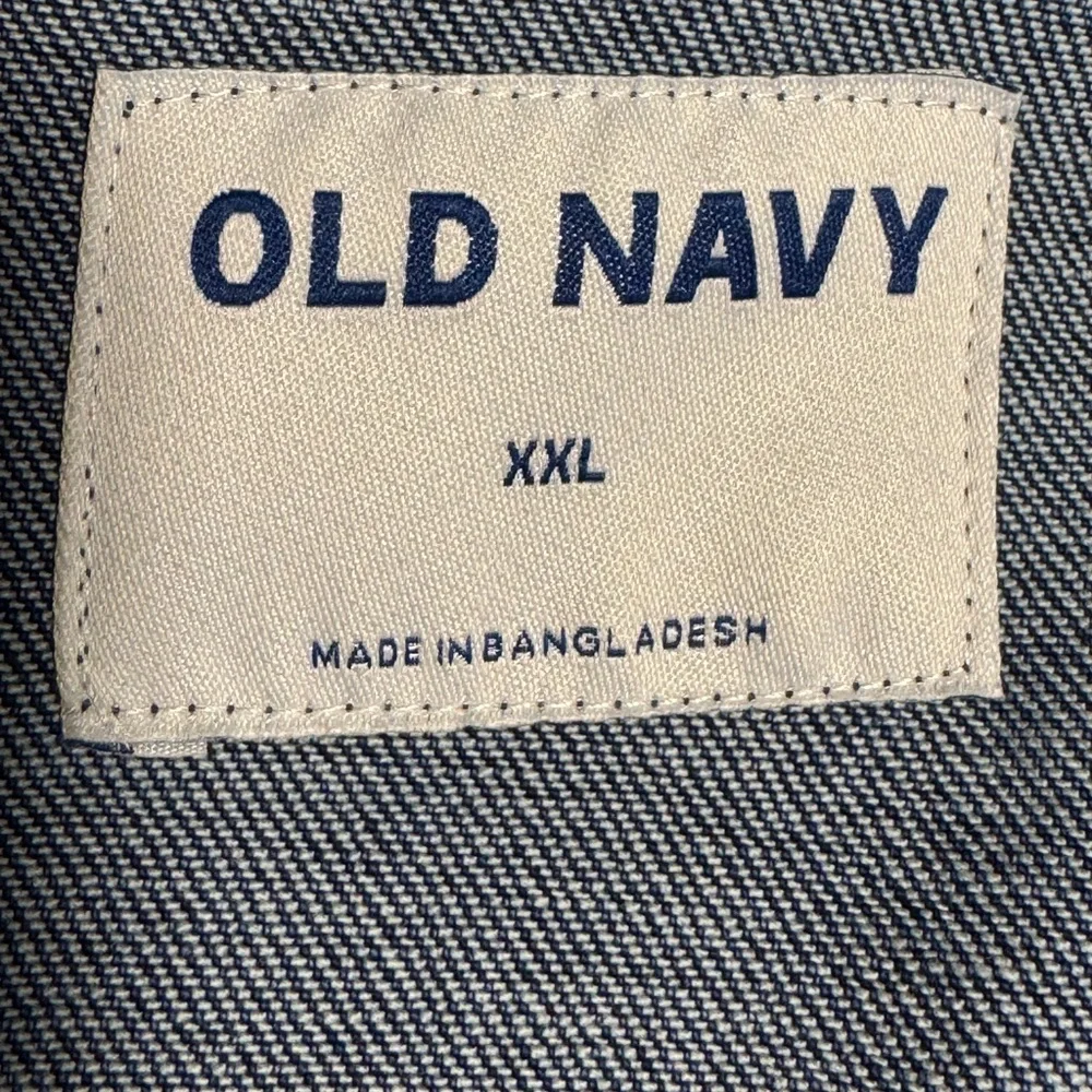 Old Navy Blue Denim Jacket XXL - Picture 8 of 9